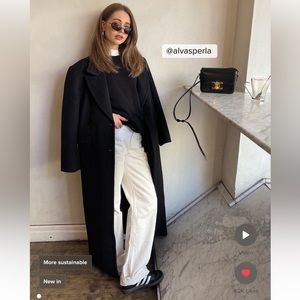 NA-KD Straight high waisted jeans Size 36